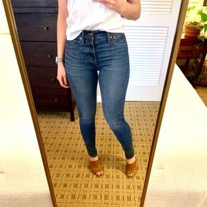 Madewell Women’s 9” High-Rise Skinny Jeans Size 25